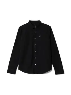 Brixton HOMMES CHARTER L/S SHIRT BLACK