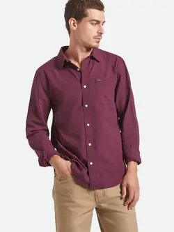 Brixton MEN'S CHARTER L/S SHIRT PORT