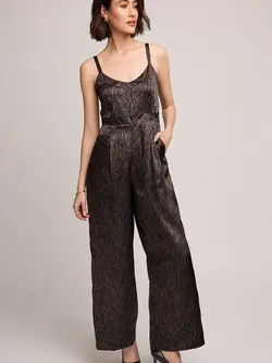 Gentle fawn WOMEN'S IRINA SATIN JUMPSUIT JAVA PRINT