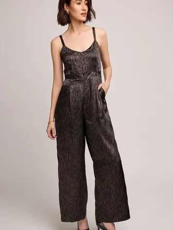 Gentle fawn WOMEN'S IRINA SATIN JUMPSUIT JAVA PRINT