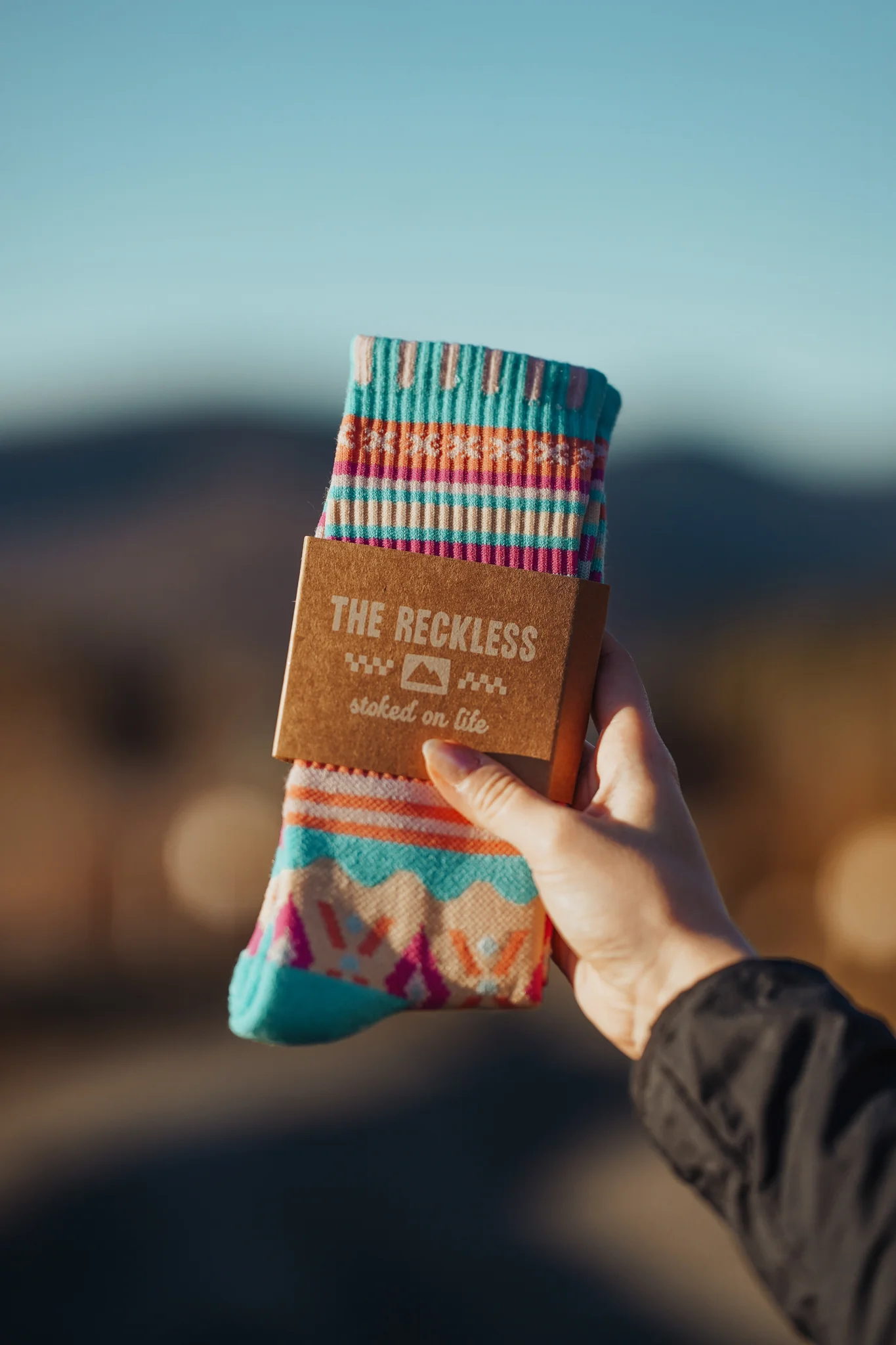 Notice the reckless FEMMES OFFBEAT WARM SOCKS