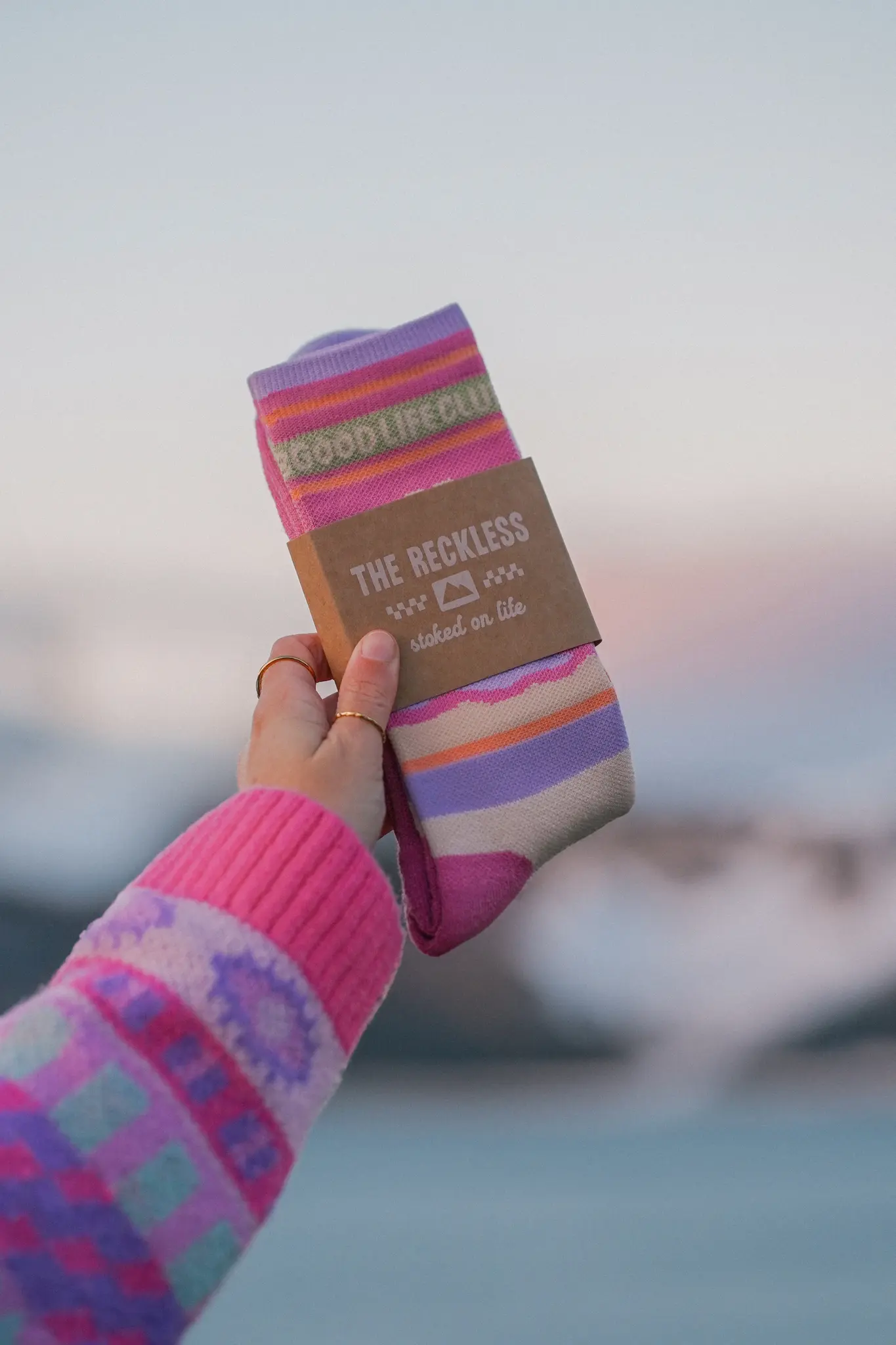 Notice the reckless FEMMES LOOKOUT MERINO WARM SOCKS