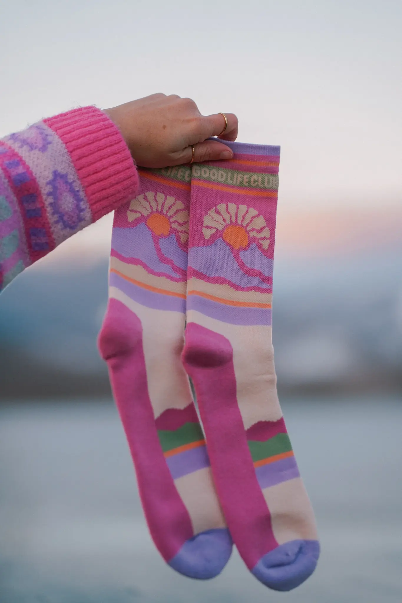 Notice the reckless FEMMES LOOKOUT MERINO WARM SOCKS