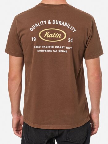 Katin HOMMES TRANSIT TEE RAIN DRUM
