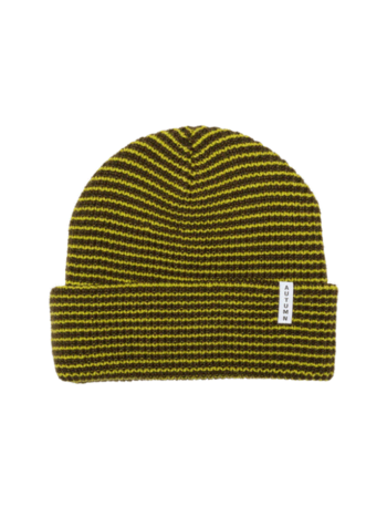 AUTUMN JUNIOR STRIPE BEANIE ARMY