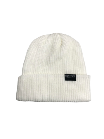 Universe Boardshop ACCENT 2.0 BEANIE WHITE