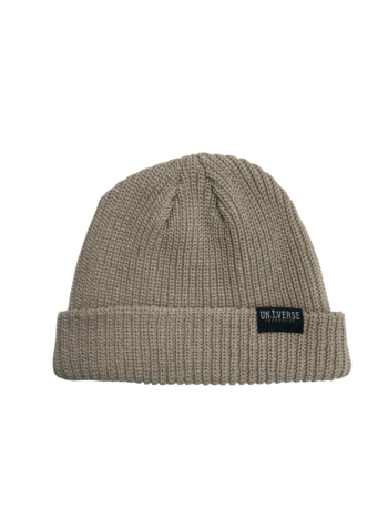 Universe Boardshop ACCENT SHORT BEANIE PIGMENT IVORY