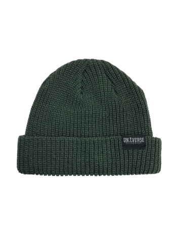 Universe Boardshop ACCENT SHORT BEANIE ALPINE GREEN