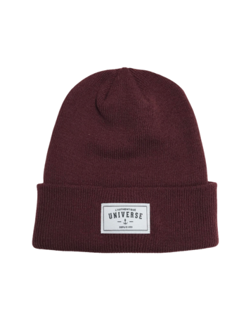Universe Boardshop TUQUE OG MAROON/WHITE
