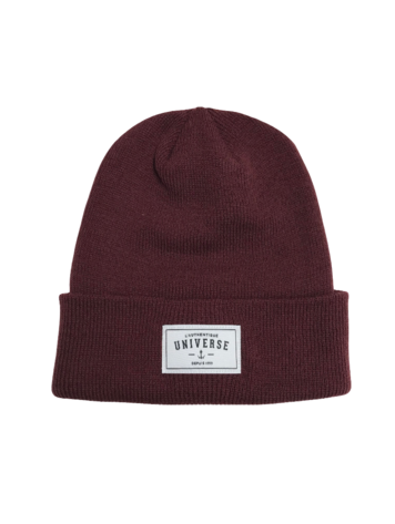 Universe Boardshop TUQUE OG MAROON/WHITE