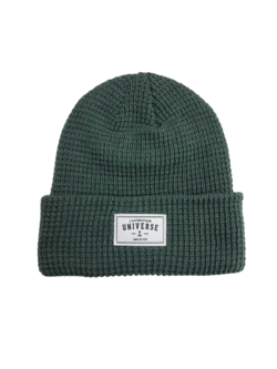 Universe Boardshop WAFFLE BEANIE SAUGE/WHITE
