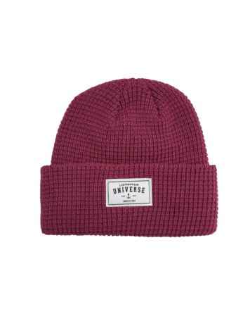 Universe Boardshop TUQUE WAFFLE VELVET/WHITE