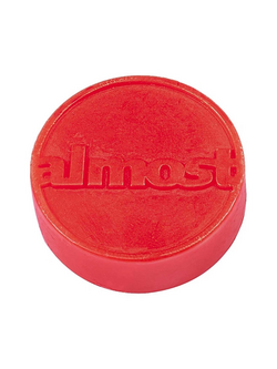 Almost skateboards WAX PUCK RED
