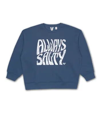 Roxy MORNING HIKE CREWNECK SARGASSO SEA SUNNY DAYS