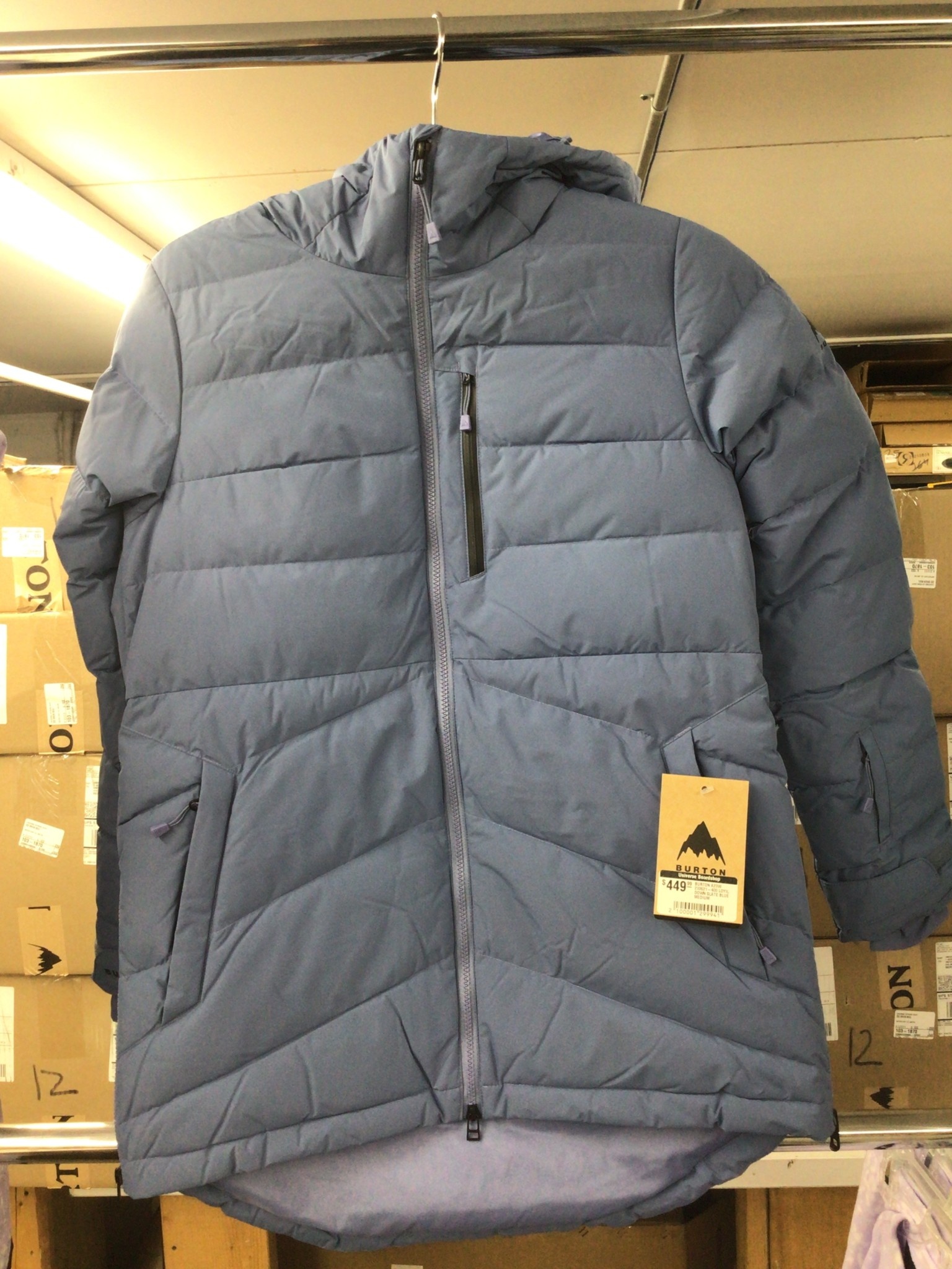 Burton WOMEN'S LOYIL DOWN SLATE BLUE