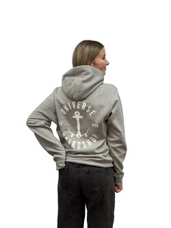 Universe Boardshop ANCRE HOODIE SPORT GREY/WHITE