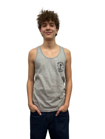 Universe Boardshop MEN'S ANCRE TANK TOP HEATHER GREY/BLACK