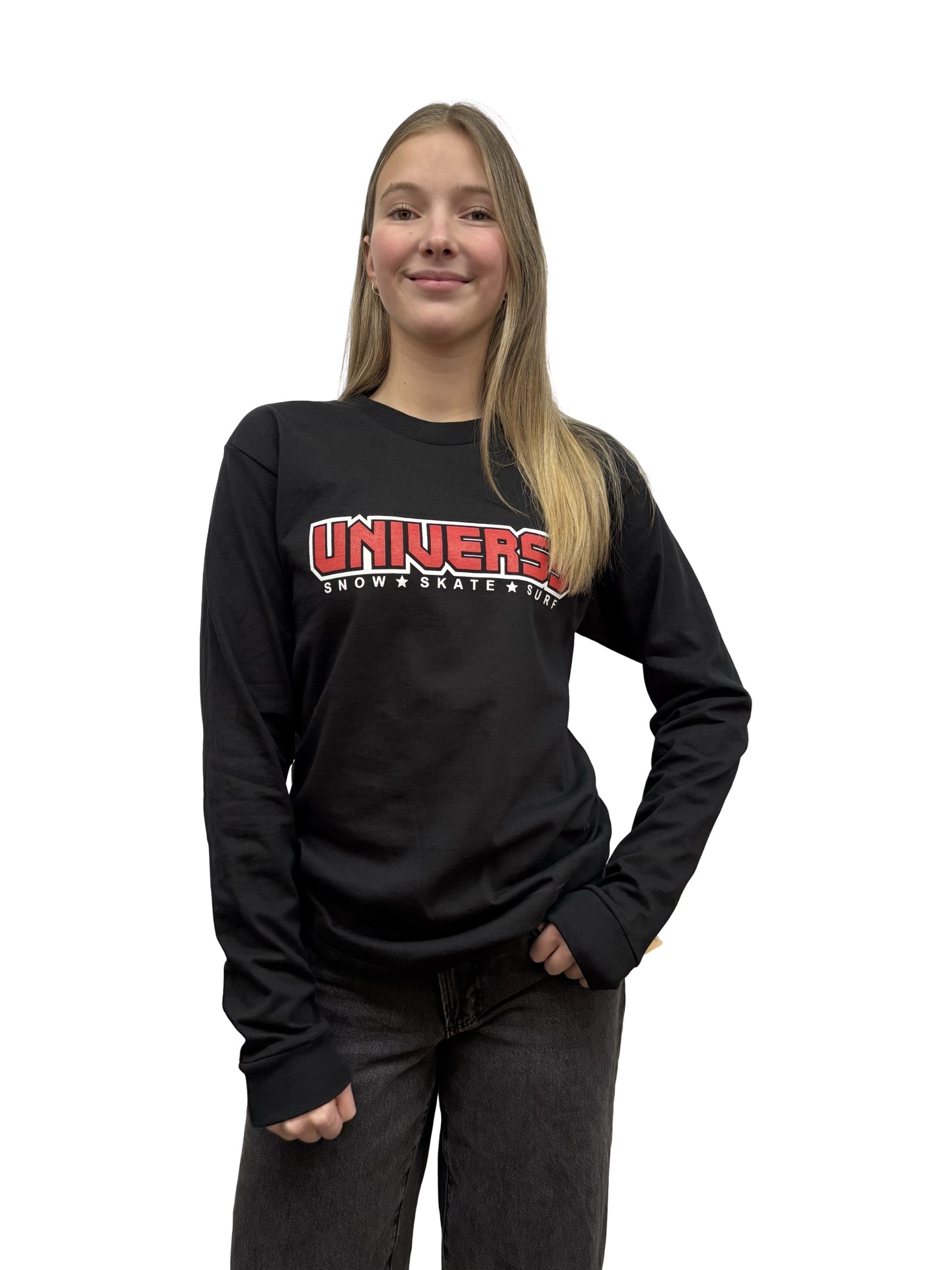 Universe Boardshop CHANDAIL À MANCHES LONGUES OG ROUGE