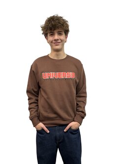 Universe Boardshop OG ROUGE CREWNECK COCOA