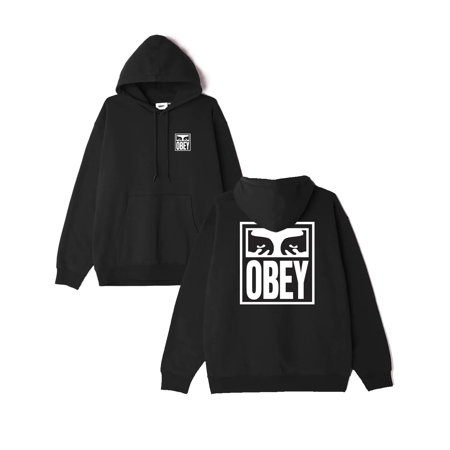 Obey HOMMES OBEY EYES ICON HOOD FLEECE