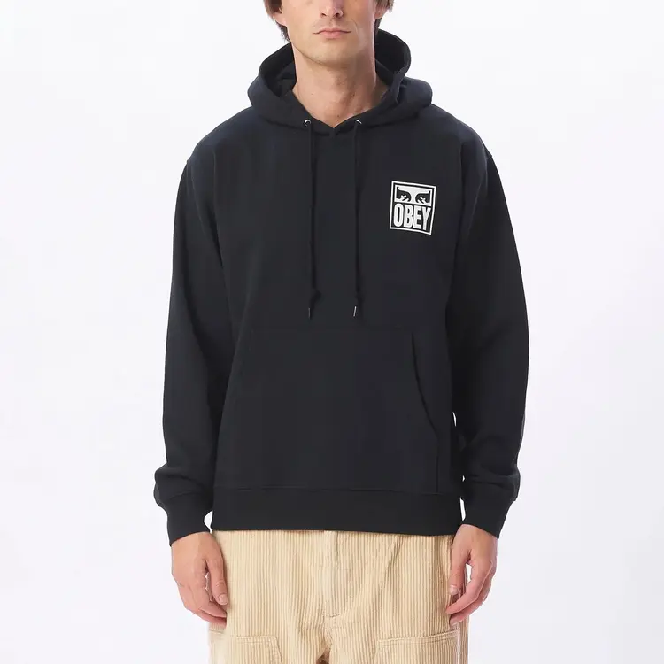 Obey MEN'S OBEY EYES ICON HOOD FLEECE
