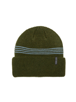 AUTUMN HOMMES TUQUE MINI STRIPE ARMY GREEN
