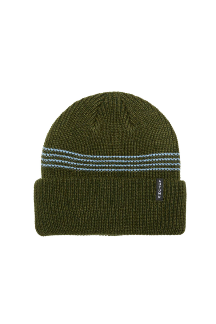 AUTUMN MEN'S MINI STRIPE BEANIE