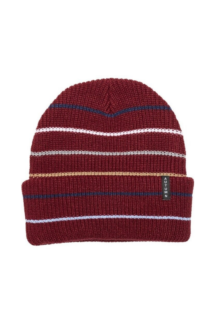 AUTUMN MEN'S MULTI STRIPE BEANIE