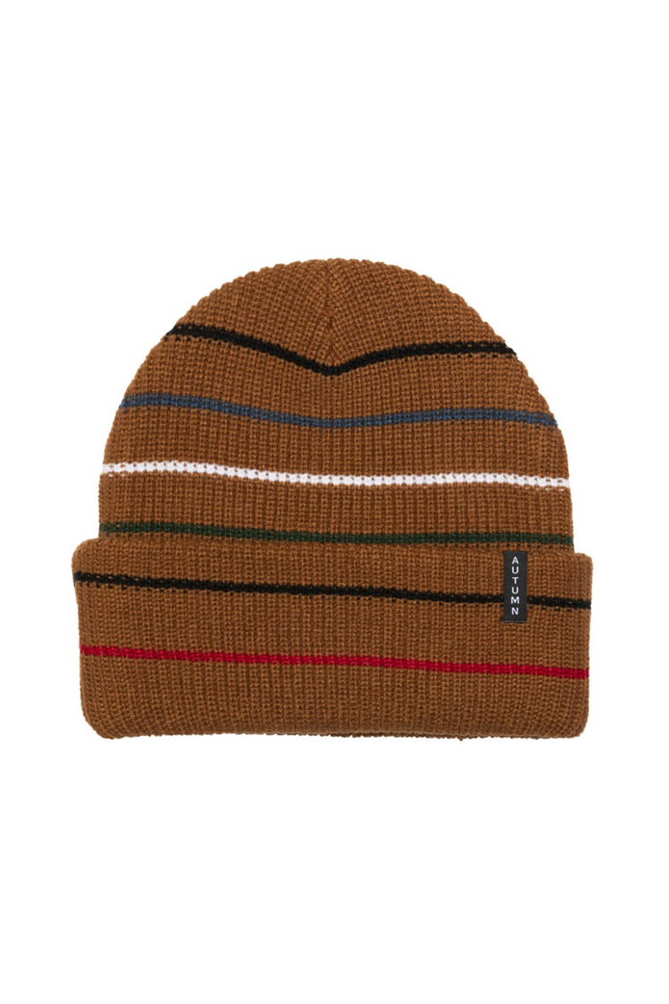 AUTUMN HOMMES MULTI STRIPE BEANIE
