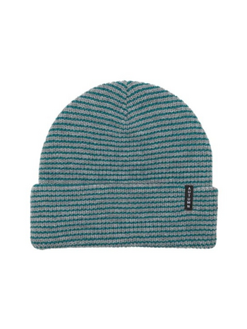 AUTUMN HOMMES TUQUE STRIPE GREY/TEAL