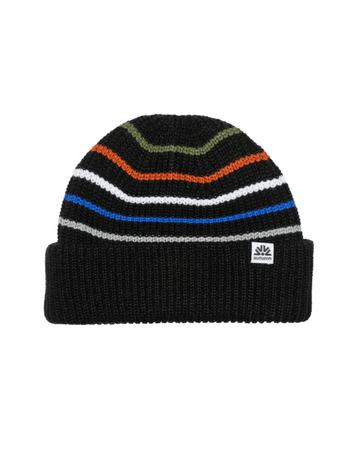 AUTUMN MEN'S RETRO BEANIE BLACK