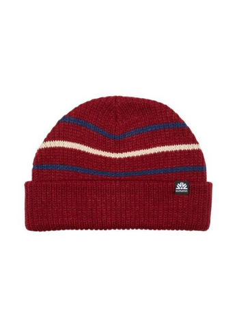 AUTUMN MEN'S VINTAGE BEANIE BURGUNDY