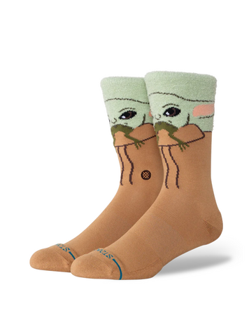 Stance MEN'S BRPA GROGU HUNGRY CREW SOCKS GREEN