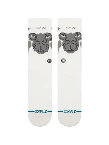 Stance HOMMES BRPA TAUNTAUN CREW SOCKS WHITE