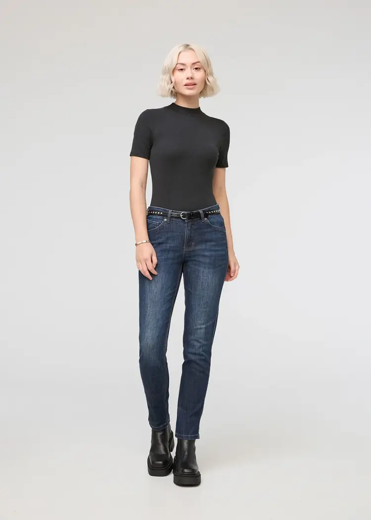 Du/er WOMEN'S PERFORMANCE DENIM GIRLFRIEND