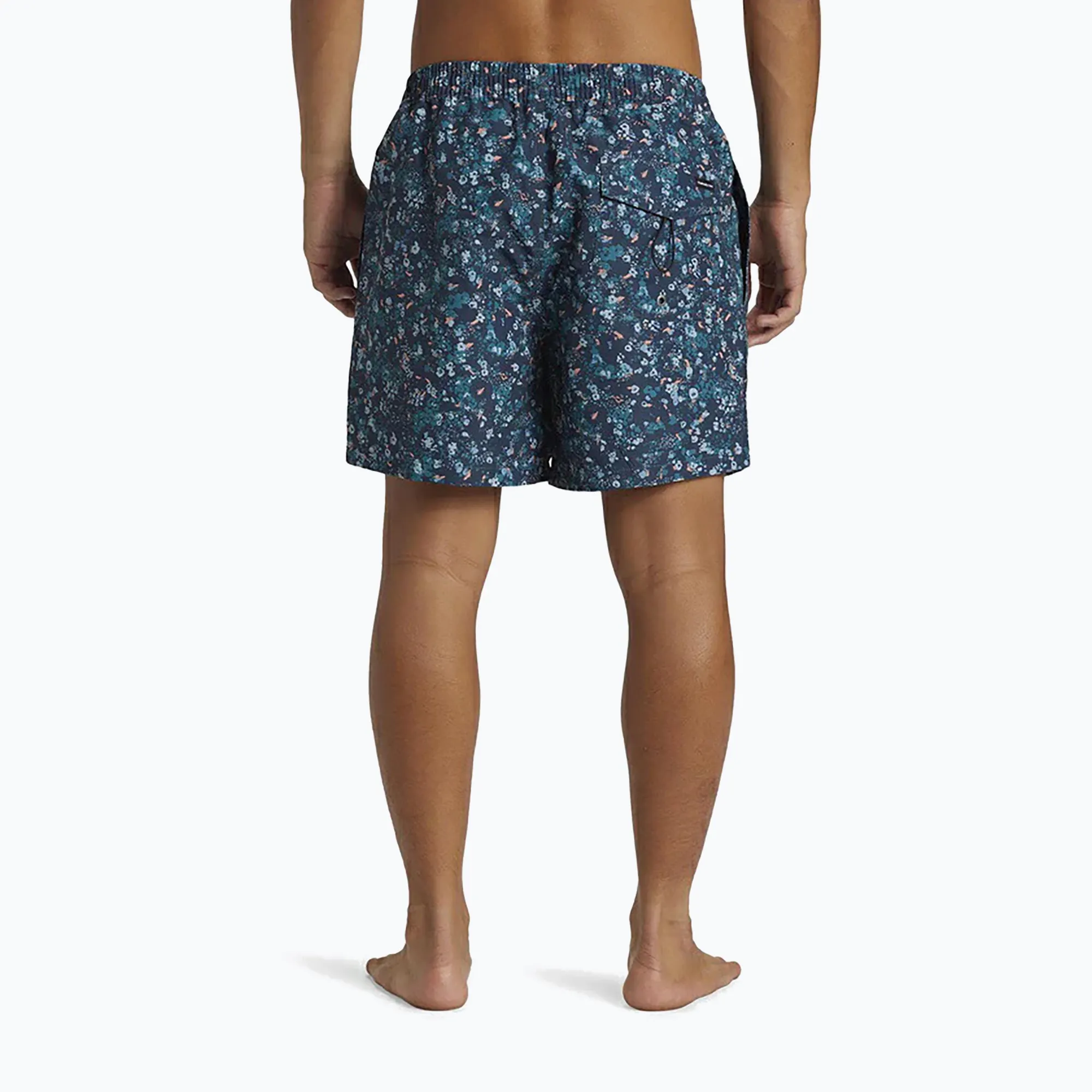 Quiksilver MEN'S REMADE MIX VOLLEY 1/4 ZIP SHORTS 17"