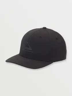 Quiksilver MEN'S AMPED UP FLEX IT HAT TRUE BLACK