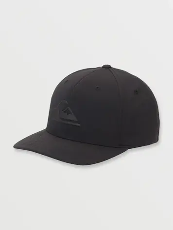 Quiksilver MEN'S AMPED UP FLEX IT HAT TRUE BLACK
