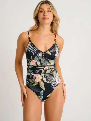 Everyday Sunday WOMEN'S CAMI ONE-PIECE WITH INSERTS COASTAL HEAVEN
