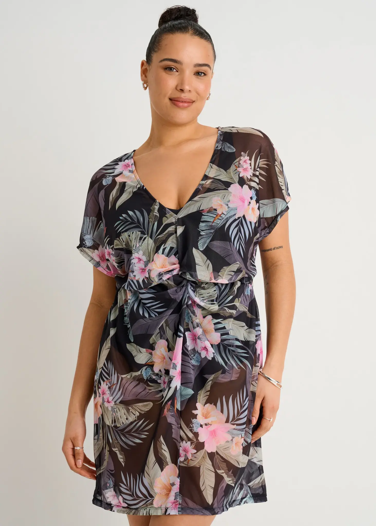 Everyday Sunday WOMEN'S FRONT TWIST TUNIC COVER-UP
