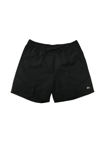 Quiksilver MEN'S EVERYDAY SOLID VOLLEY SWIM TRUNKS 17" BLACK