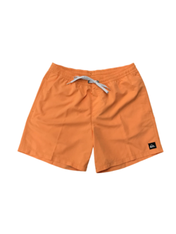 Quiksilver MEN'S EVERYDAY SOLID VOLLEY SWIM TRUNKS 17" TANGERINE
