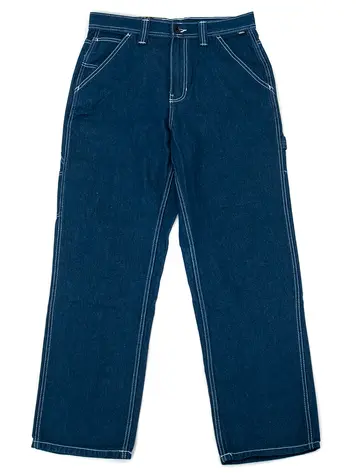 Vans MEN'S DRILL CHORE CARPENTER LOOSE DENIM INDIGO RINSE
