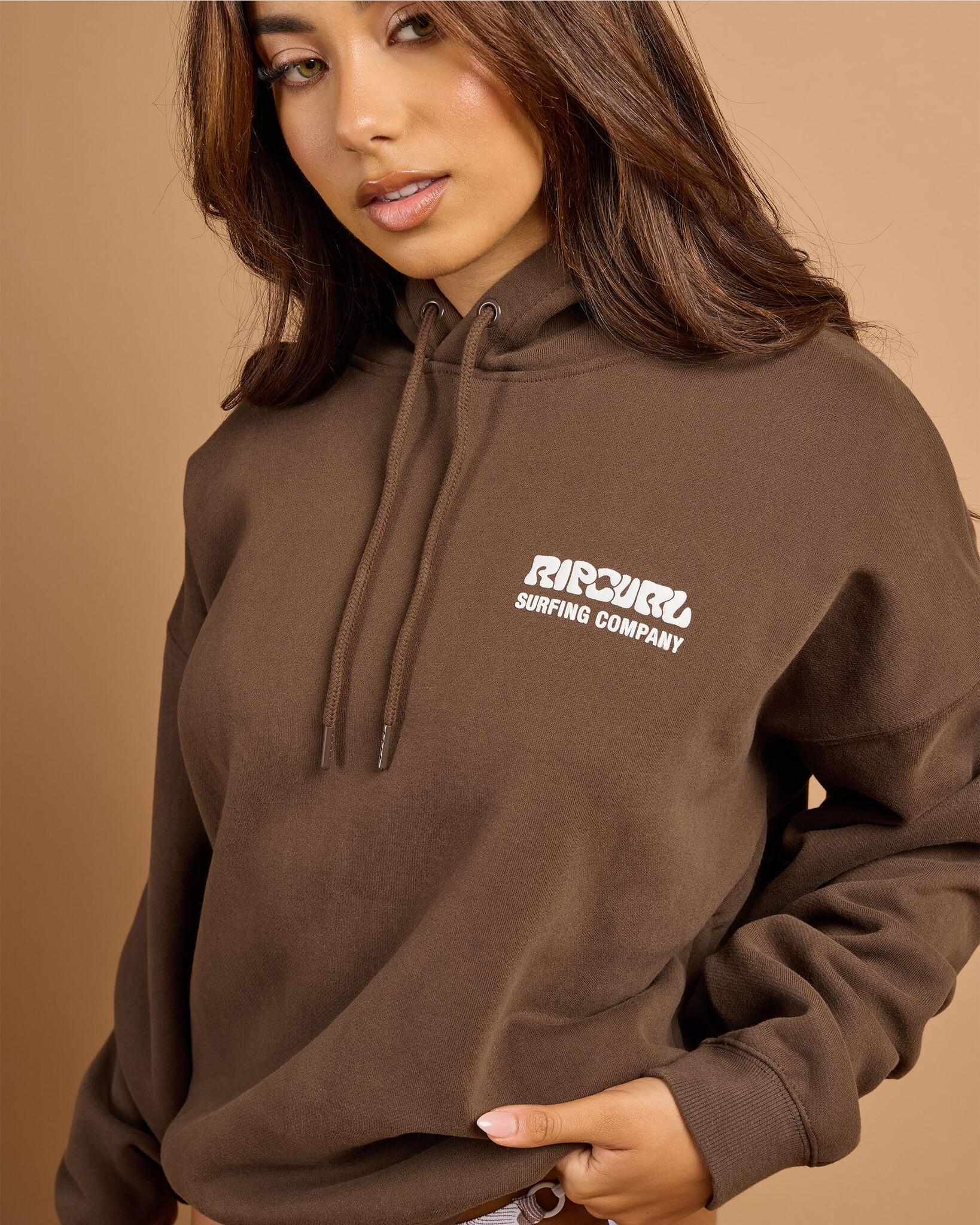 RIP CURL FEMMES SURF PUFF HERITAGE HOODIE