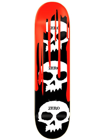 Zero skateboards 3 SKULL BLOOD SKATEBOARD DECK 8.0"