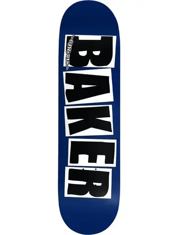 Baker Skateboards BRAND LOGO SKATEBOARD DECK NAVY
