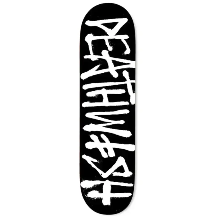 Deathwish Skateboards DEATHSPRAY PLANCHE DE SKATEBOARD BLACK/WHITE 8.38"