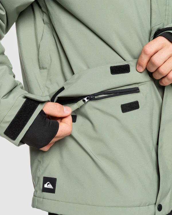 Quiksilver HOMMES MISSION SOLID SNOW JACKET