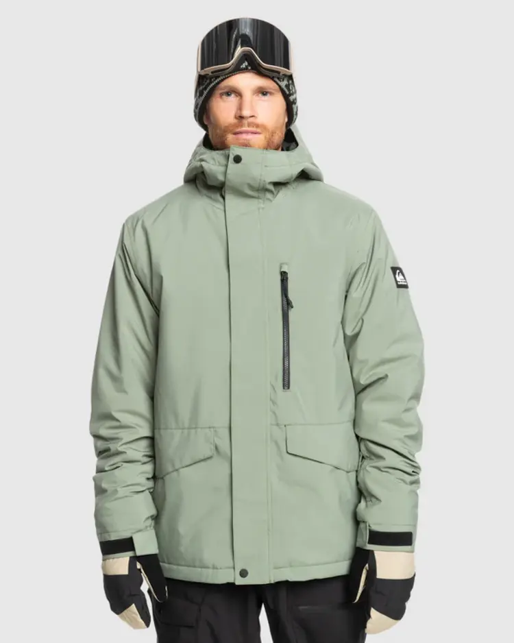 Quiksilver MEN'S MISSION SOLID SNOW JACKET