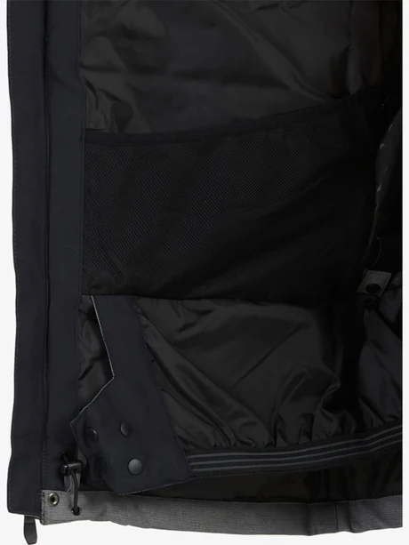 Quiksilver HOMMES MISSION SOLID SNOW JACKET BLACK